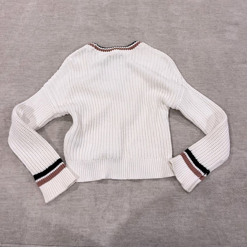 Abercrombie & Fitch Easy Tipped V-Neck Sweater | XS Quiet luxury minimalist - Picture 7 of 7